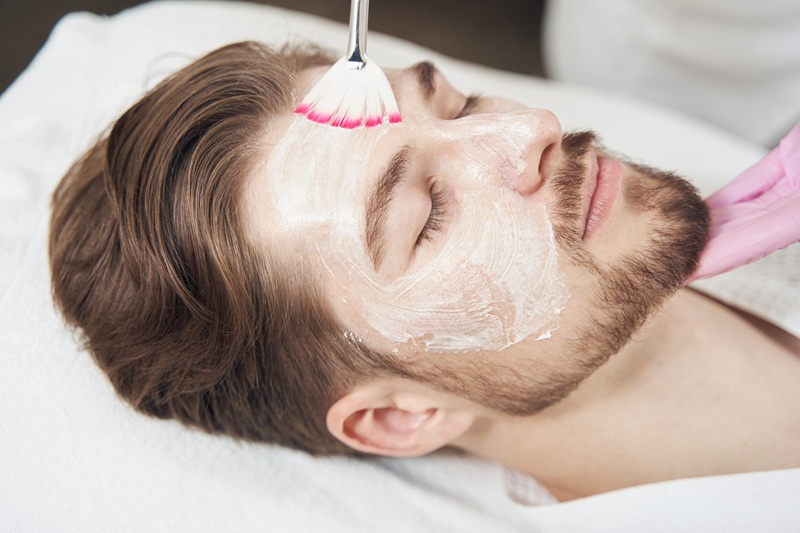 zabieg kosmetyczny dla mężczyzny